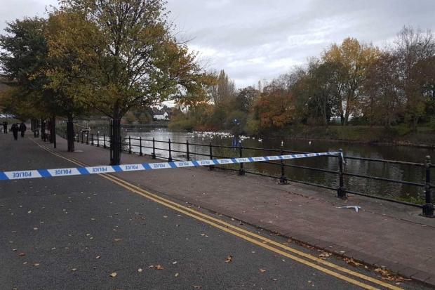 A man's body was found in the River Severn
